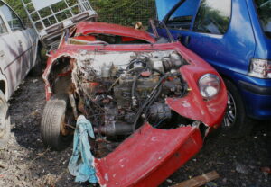 Mini Marcos crash