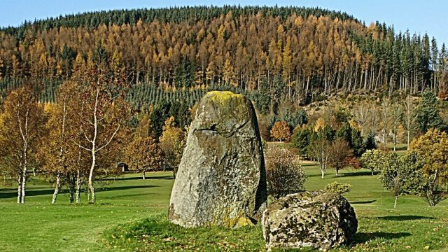 Stone circle, Crieff golf copurse